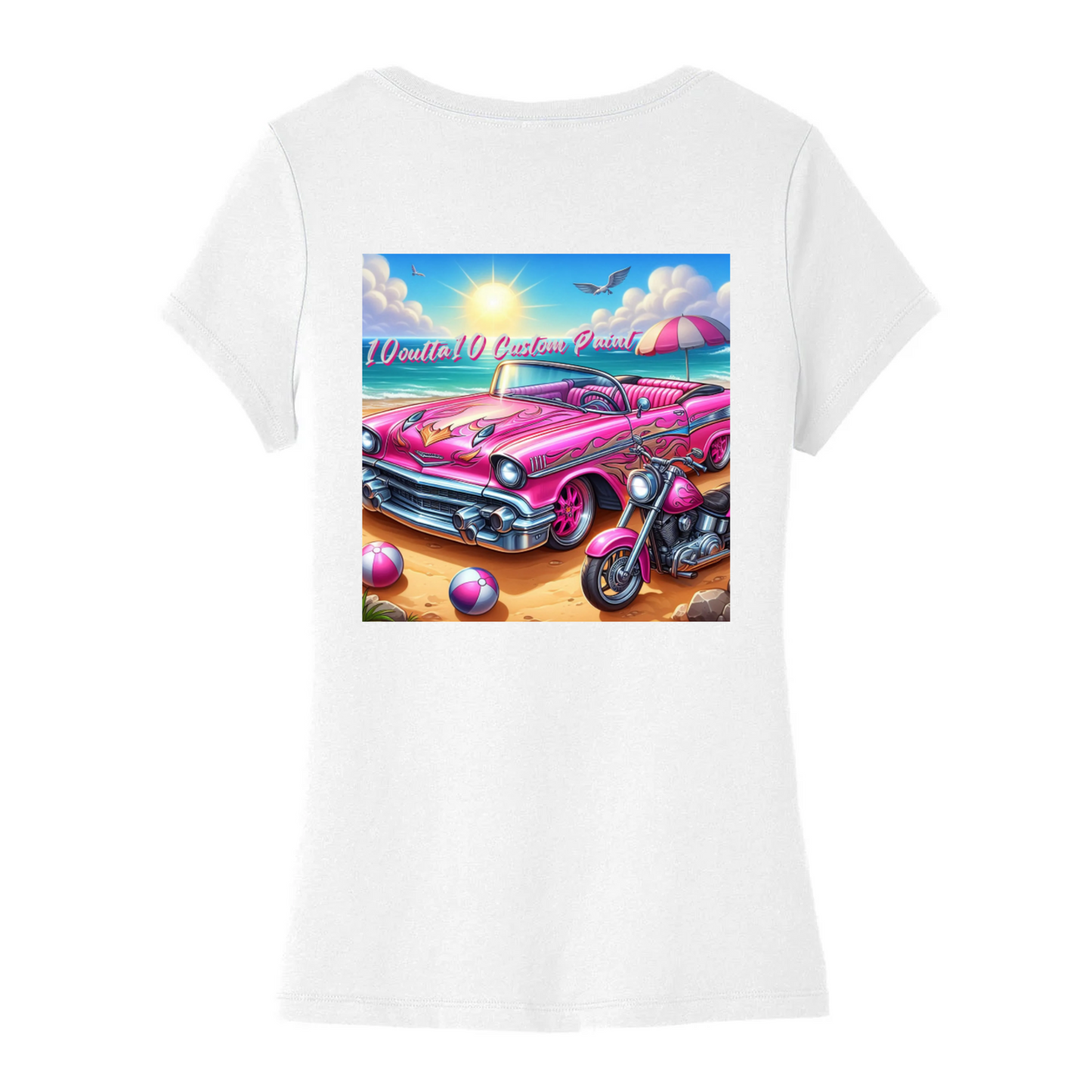 Women's "Beach Day" Graphic Tee